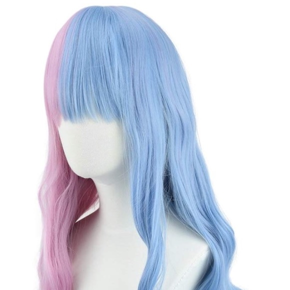 Sulika 24” 2 tone split  cutesy cosplay wig +NWT* main image 5